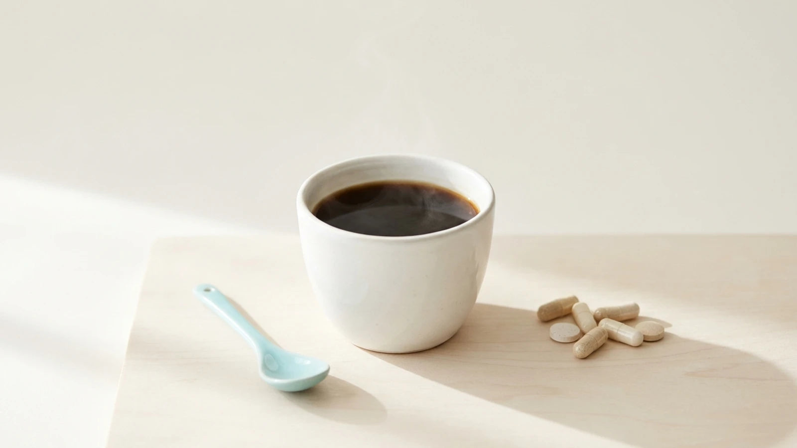 Vitaminer og kaffe sammen — Nuro Viden