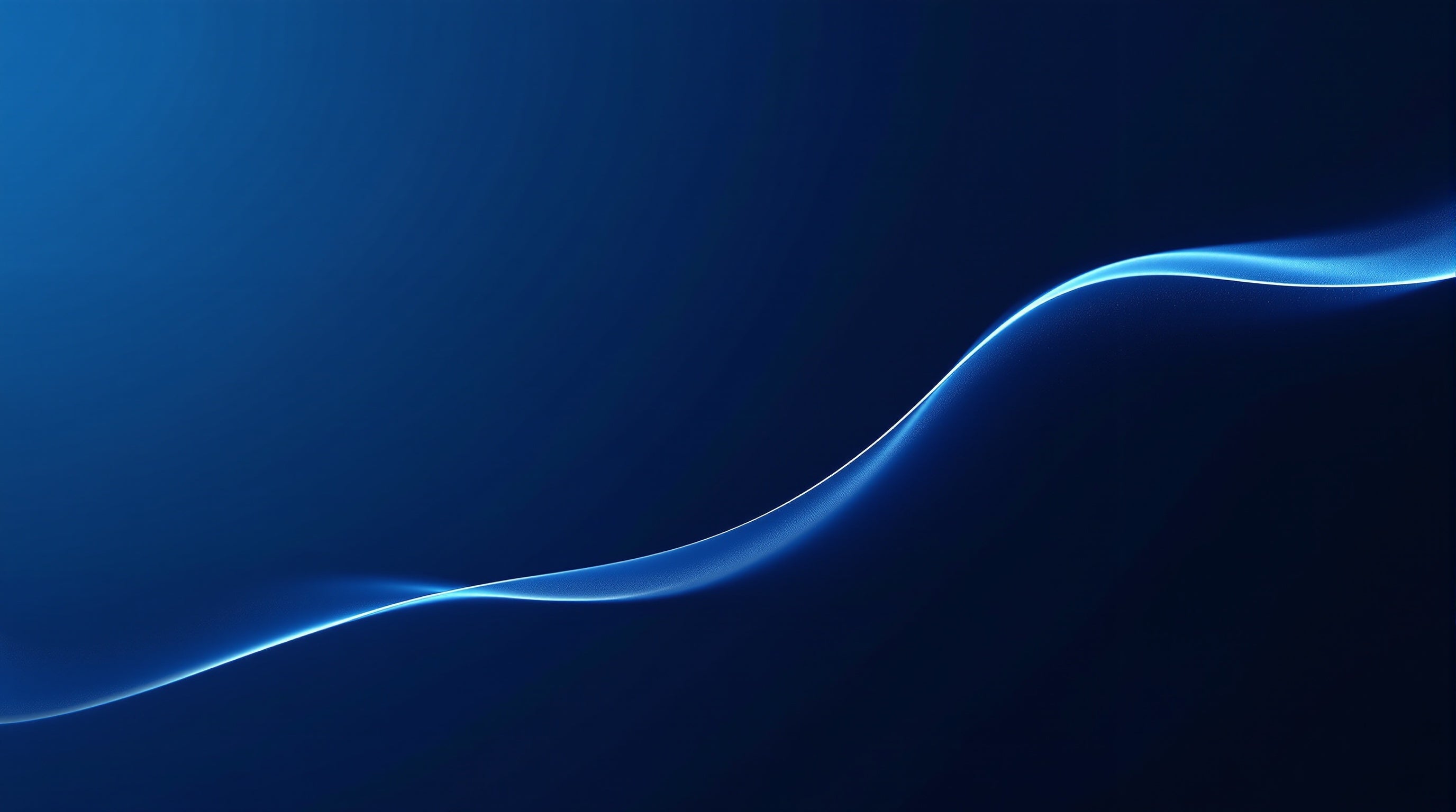 Blue wave design on a dark blue background