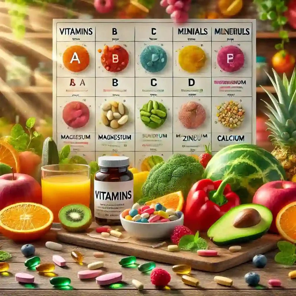 A Guide to Essential Vitamins and Minerals - Nuro