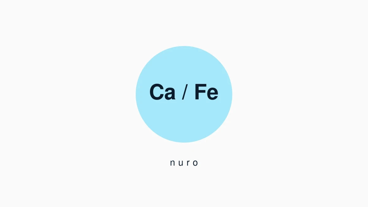Calcium og jern: hvorfor de konkurrerer - Nuro