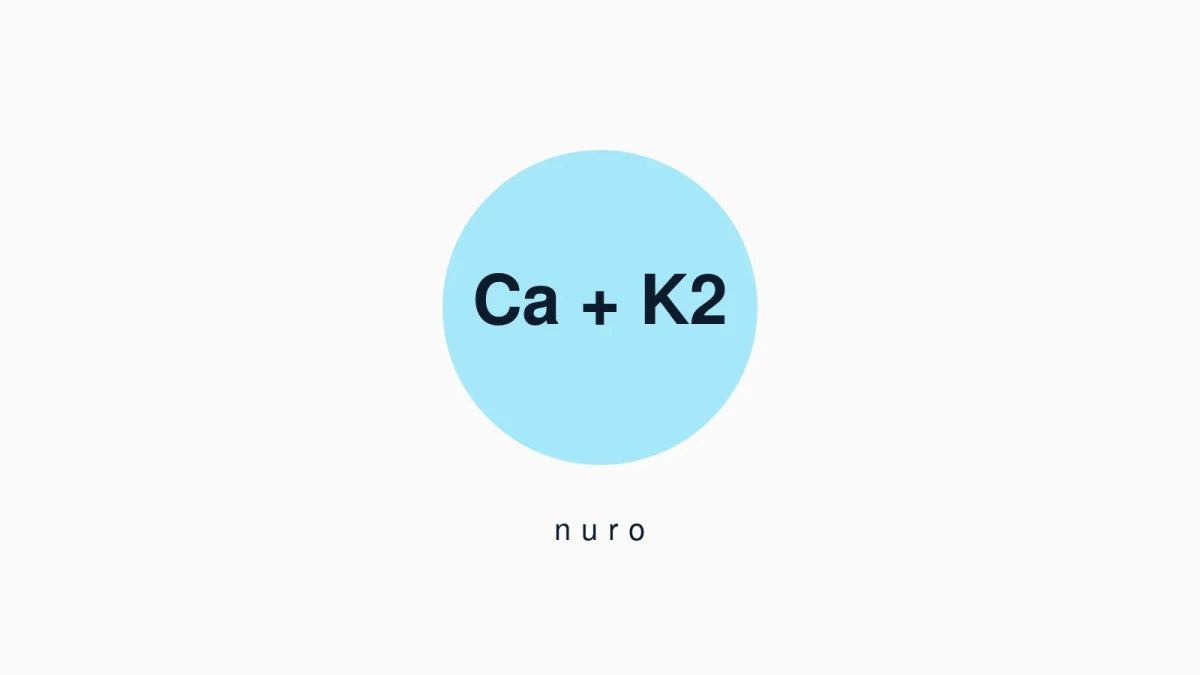 Calcium og K2: hvorfor vitaminet dirigerer mineralet - Nuro