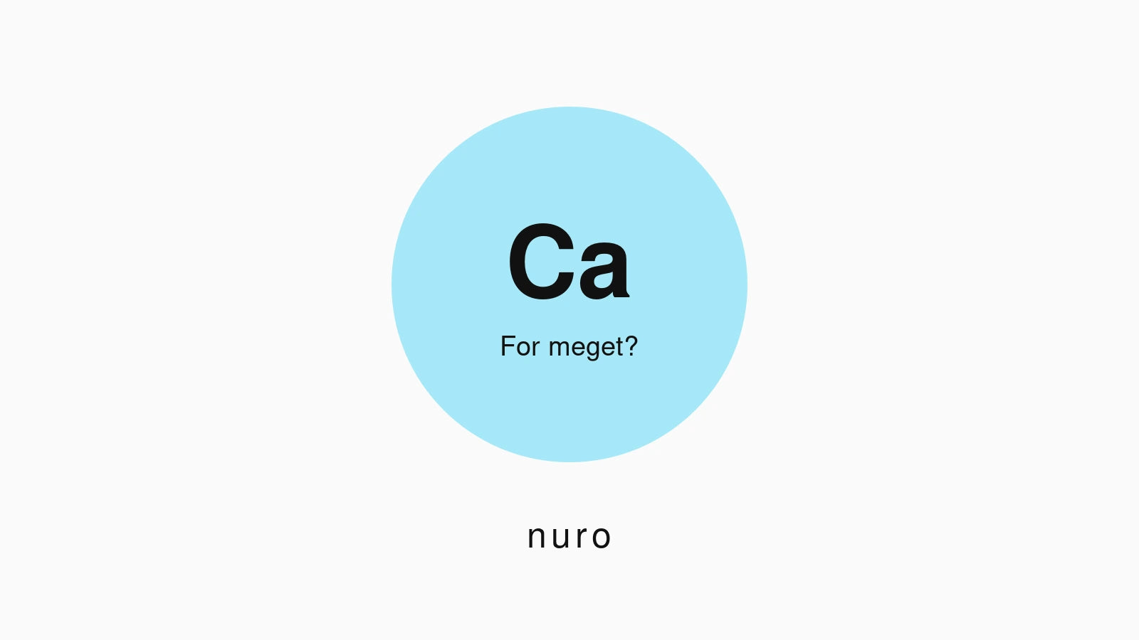 For meget calcium — Nuro Viden