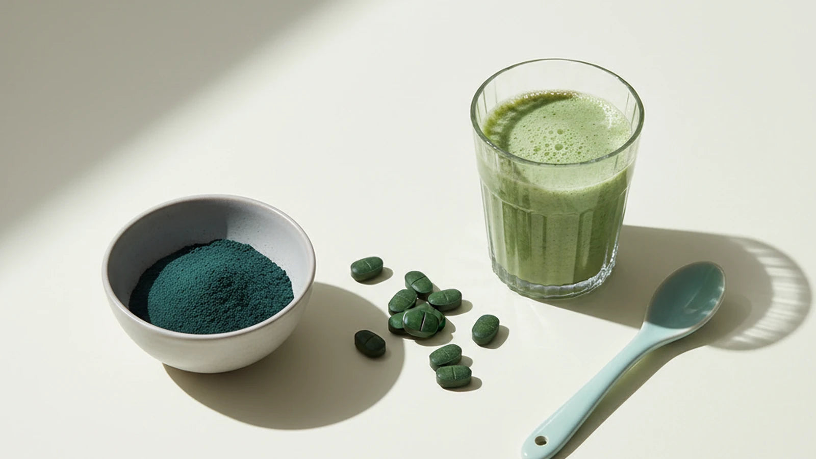 Hvad er spirulina og chlorella — Nuro Viden