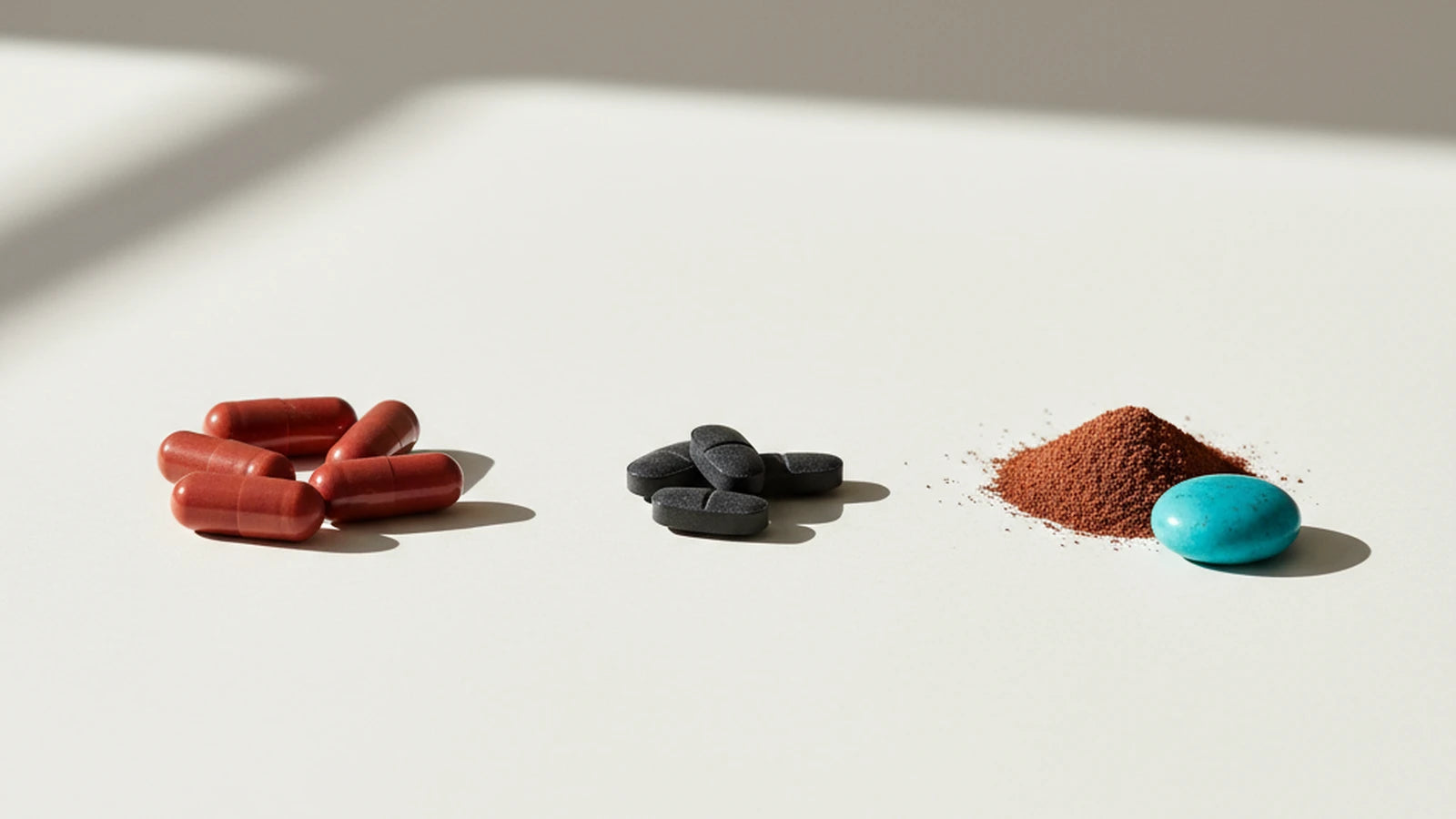 Jernformer sammenlignet — bisglycinat, sulfat og fumarat — Nuro Viden