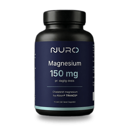 Nuro Magnesium Bisglycinat, 120 kapsler